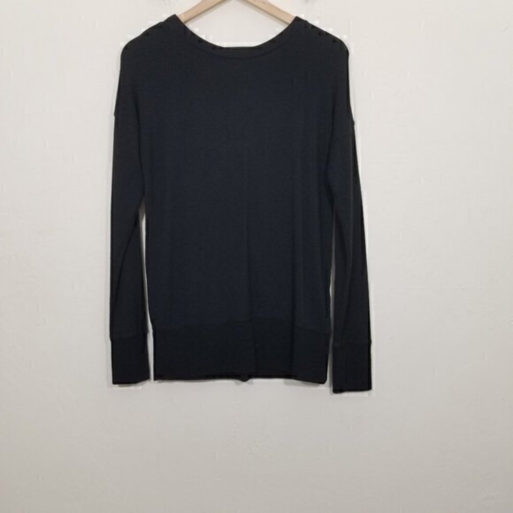 Athleta Long Sleeve Top Black Size XS